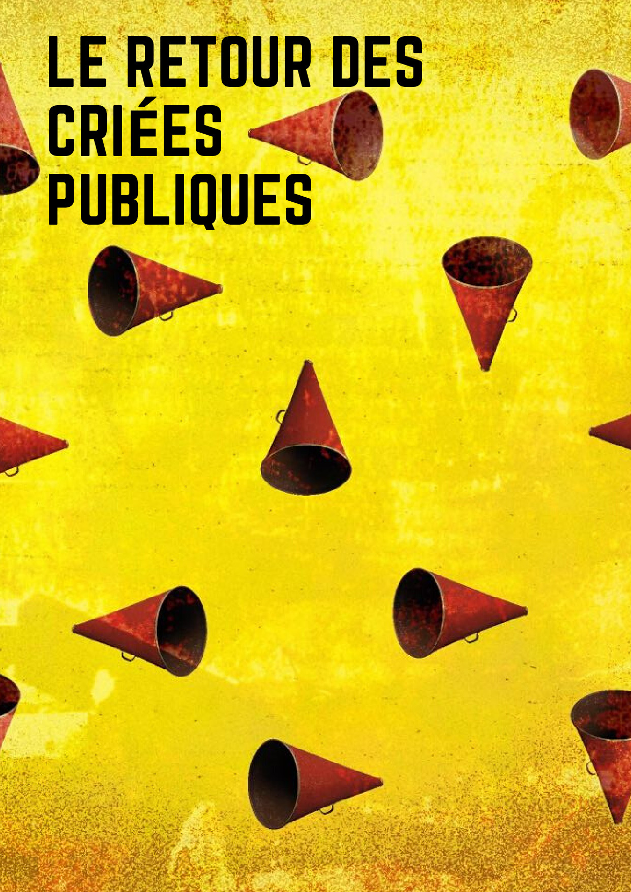 affiche criées confinement